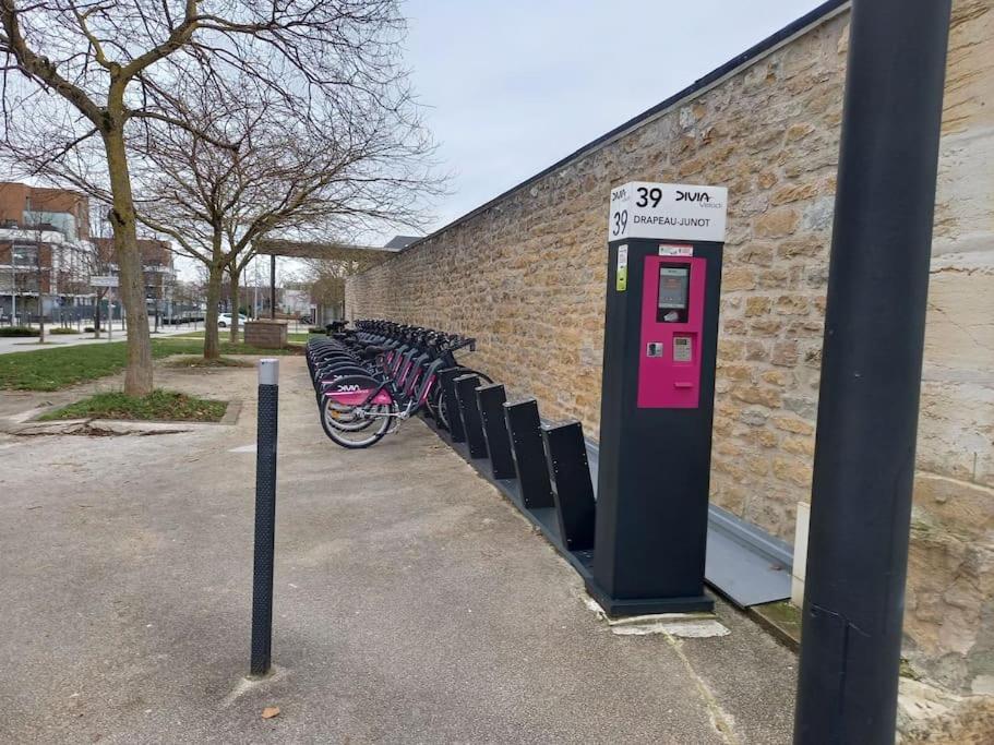 Bel Appartement Grande Terrasse Avec Parking A Dijon Dış mekan fotoğraf