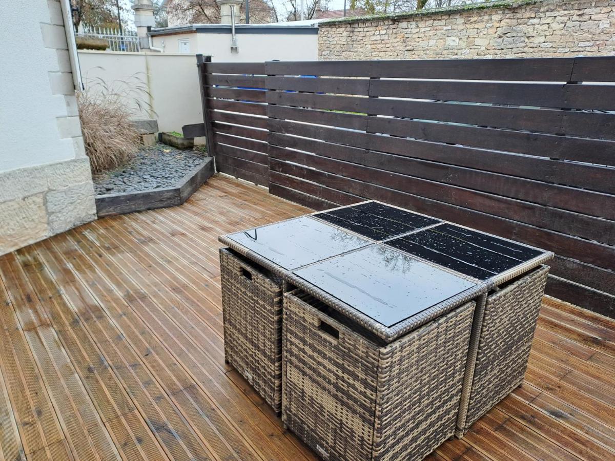 Bel Appartement Grande Terrasse Avec Parking A Dijon Dış mekan fotoğraf